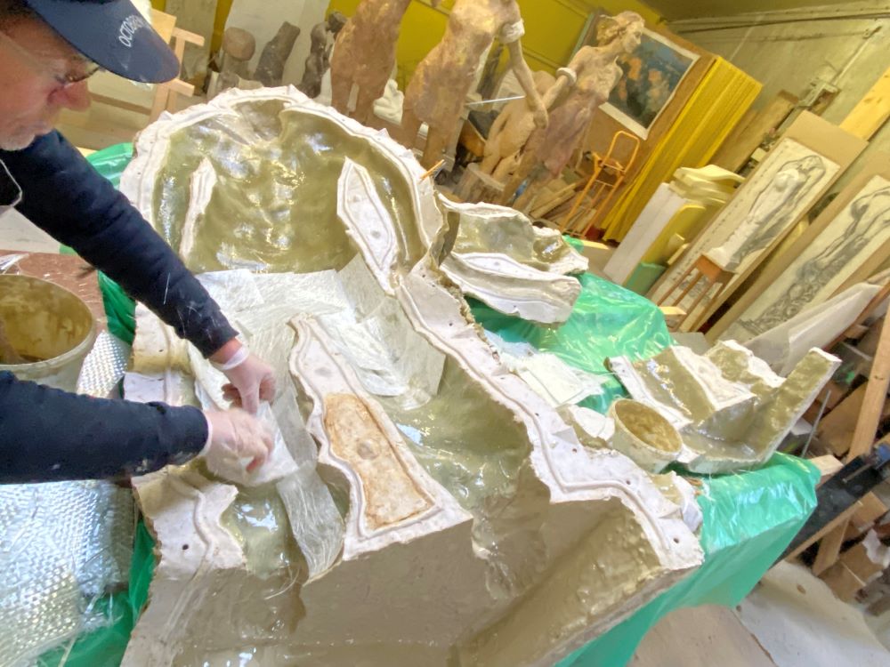 Application de fibre de verre